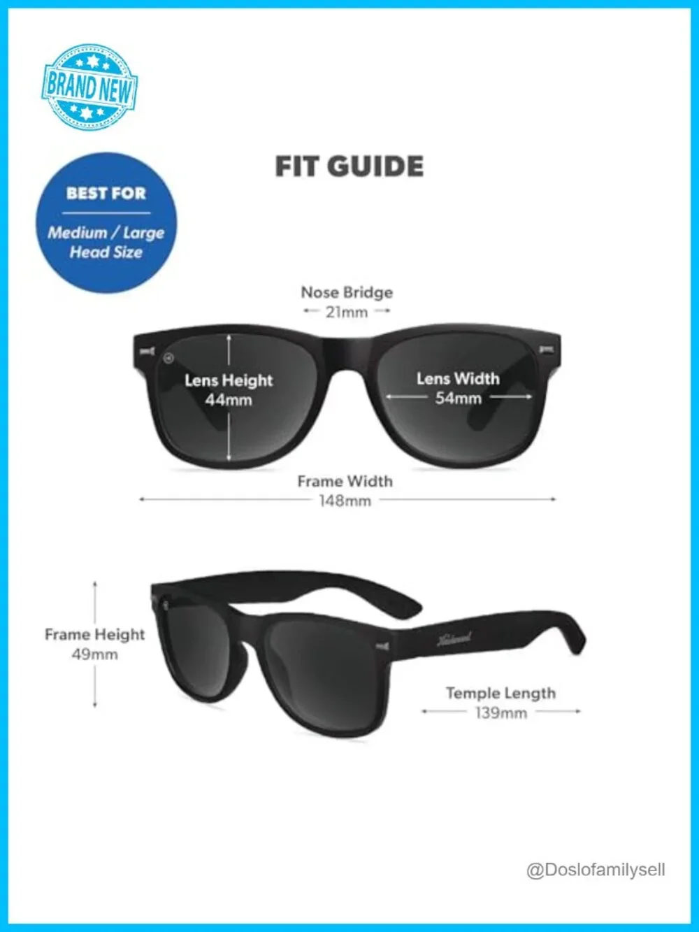 Polarized Sunglasses with UV400 Protection - Polycarbonate Frame